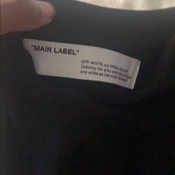 Off white ratio shirt